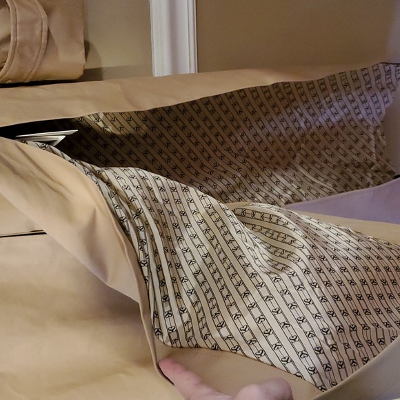 Sandro Paris Trench Coat With Removable Chain Size S NWT'S - Picture 12 of 15